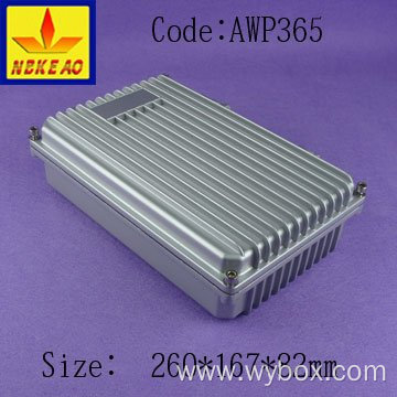 Aluminum waterproof enclosures custom aluminum electronics enclosure ip67 aluminum waterproof enclosure diecast AWP365 wire box